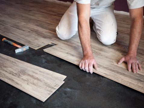 Pose de parquet flottant